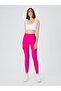 High Waist Shiny Tights Pink - 2