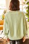 Women's Mint Green Thick Hair Braided Knitwear Cardigan HRK-19000082 - 7