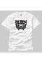 Black Panther Panther Head Typography Men's T-Shirt