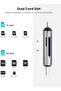 50706 Type-c And Usb 3.0 Sd Tf Card Reader, Gray - 3