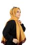 Mustard Cocoon Shawl1050800 - 933 - 2