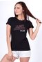 Black Sabbath Arc Reactor Logo Printed Black Women's Knitted Tshirt
