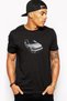 Vw Golf R Printed Black Men's Knitted Tshirt