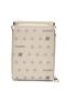 Women's Beige Printed Shoulder Bag - 2