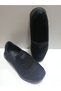 Women's Black Rubber Laced Ballerina Shoes - 4