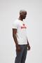 Men's T-shirt Tee Red-white 19.01.07.002-offwhitered - 5