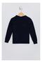 Girl's Navy Blue Sweater - 2