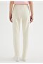 Women's Ecru Regular Fit Sweatpants Enjoy Cuffed - 4