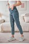 Mom Jean Snow Wash Women's High Waist Star Jean - 3