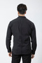Men's Shirt Slimfit Lycra Fabric Long Sleeve PA-180 Black Color - 3