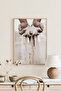 One Piece Poster Painting with Wooden Frame