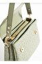 Women's Green Two-Strap 3-Compartment Shoulder and Crossbody Bag - 7
