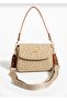 Women's Sand Tan Two Straps Adjustable Long Strap Shoulder Bag Tm4078bag - 6