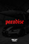 Paradise Lettering JDM Car-Motorcycle Windshield Label Sticker 19x6cm