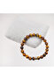 Tiger Eye Stone Bracelet-8 mm - 2