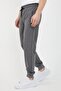 Anthracite Men's Ribbed Pocket Zipper Detailed Sweatpants - 2