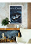 Single Framed New Yorker Series Painting Modern Art Poster Painting Tk/504