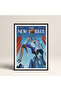 Single Framed New Yorker Serial Painting Modern Art Poster Painting Tk/296 - 2