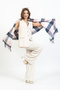 Plaid Wool Winter Shawl - 70x200 Cm - Durable Acrylic - 5