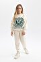 Girl's Jogger Sweatpants B2279a823wn - 4