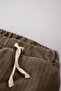 Baby Boy Lace-Up Velvet Sweatpants B2690A523Wn - 4