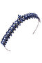 Leaf Model Bride Princess Crown, Bride Queen Crown Navy For Wedding Costumes - 7