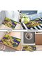 Decorative Door Mat, Outdoor/Household/Door Mats (PASTEL PAINTED CAT) - 4