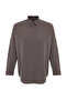 Oversize Anthracite Cotton Woven Shirt - Wide Fit TWOSS22GO0669 - 7