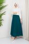 Sandy Crepe Fabric Eight Piece Wide Comfortable Skirt with Elastic Waist 20231 - 5