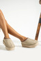 Mini Fur Lined Warm Suede Seasonal Women's Shoes Orthopedic Thick Sole Ankle Boots - 3