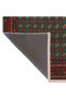 Dark Tone Green Red Themed Traditional Motif Patterned Creative Vintage Decorative Carpet 2694 - 4
