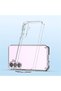 Case Compatible with Galaxy S23 Fe Transparent Z-Coss Glass Elegance Full Protection Back Cover Clear Color - 2