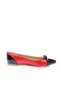 Women's Daily Red Black Ballerinas - 2