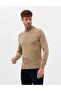Slim Fit Yarım Balıkçı Basic Triko Kazak - 3