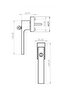 Atlas Locked Window Handle Anthracite - 2