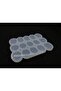 Epoxy Silicone Mold / 15 Pieces Oval Mold / 15 Pieces Ellipse Mold - 3