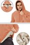 Ghassy Co. Men's Ultra Thermal Hooded Sherpa Lined Kangaroo Pocket Sweatshirt - 4