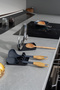 Countertop Lid Holder and Spoon Holder Pot Lid Stand Dirty Spoon Holder Ladle Stand - - 3