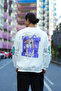 Purple Trouble Maker Oversize Sweatshirt - 2