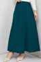 Sandy Crepe Fabric Eight Piece Wide Comfortable Skirt with Elastic Waist 20231 - 4