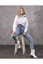 Women's High Waist Snow Wash Solid Color Mom Jean Jeans 2024 - 5