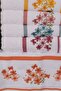 Roze Garden 6-Piece Cotton Water Absorbency High 50 x 85 Hand Face Towels with Bag - 4