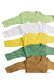 Long Sleeve, Gloves, Snap Fastener Badi, Double Breasted (Pack of 5) - 8