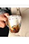 Flower Patterned Heat ResIstant Borosilicate Flower Cup - Double Sided Coffee Cup - 3