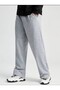 Men's Gray Sweatpants Relaxed Cut Straight Leg