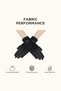 Short Ankle Length Shiny Satin Bride Costume Gloves Bridal Gloves For Party And Special Nights Black - 5
