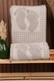 Winter 2-Piece Cotton Mat 50*70 Foot Towel