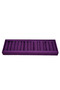 New Domestic Suede Purple Sausage Bracelet & Handcuffs & Ring Table (Light Decor) - 5