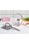 Countertop Lid Holder and Spoon Holder Pot Lid Stand Dirty Spoon Holder Ladle Stand -