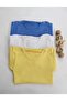 Girl-Boy (Unisex) 3 Pack Baby Cotton Long Sleeve Basic Snap-On Bodysuit - 5
